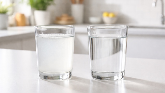 Hard water vs filtered water Windsor