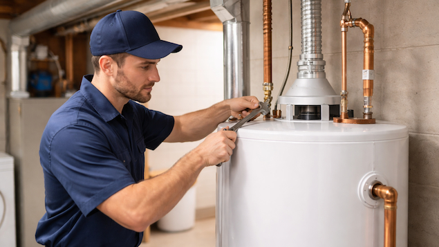 water heater repair technician Windsor ON