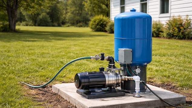 Outdoor well pump system Windsor