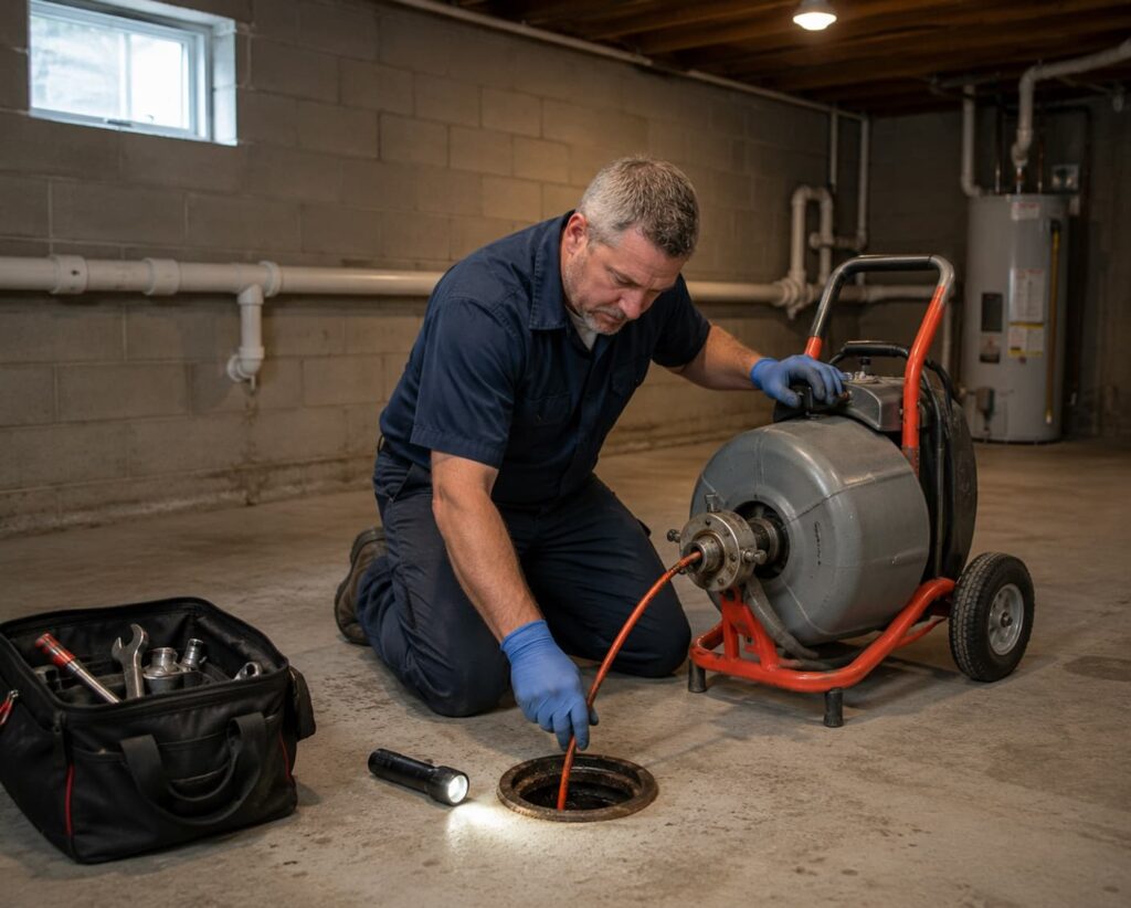 Drain cleaning in Windsor