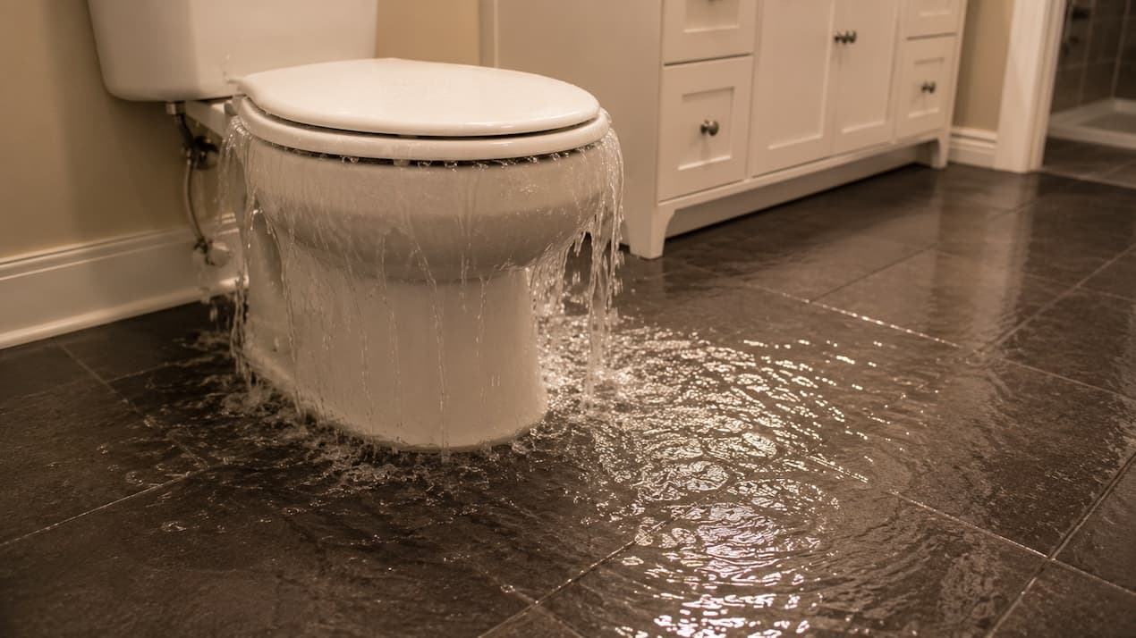 plumbing emergency situation