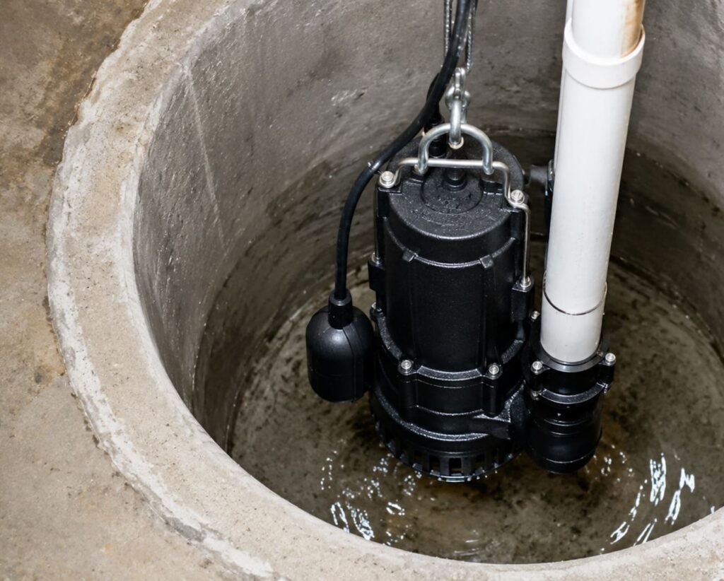 Sump pump services in Windsor