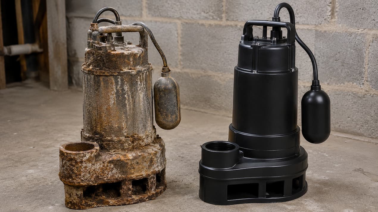 sump pump replacement