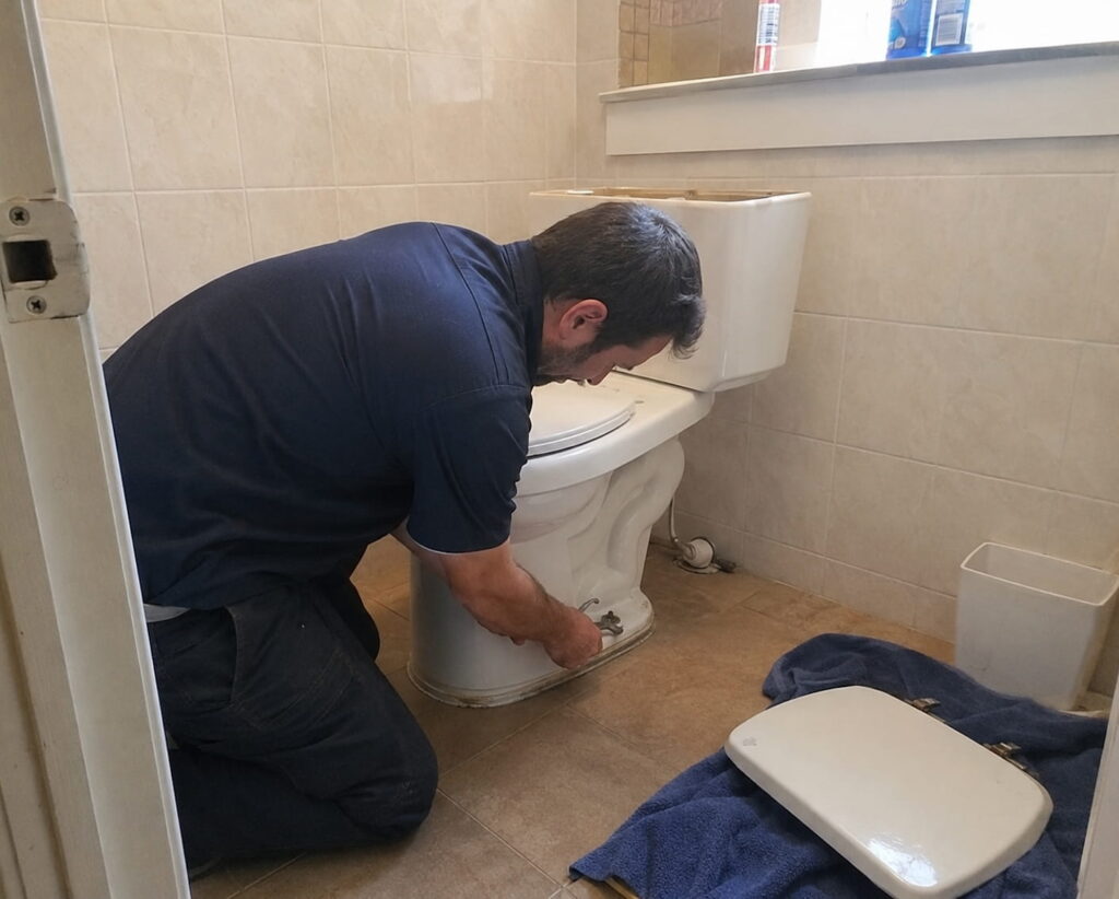 toilet repair in Windsor