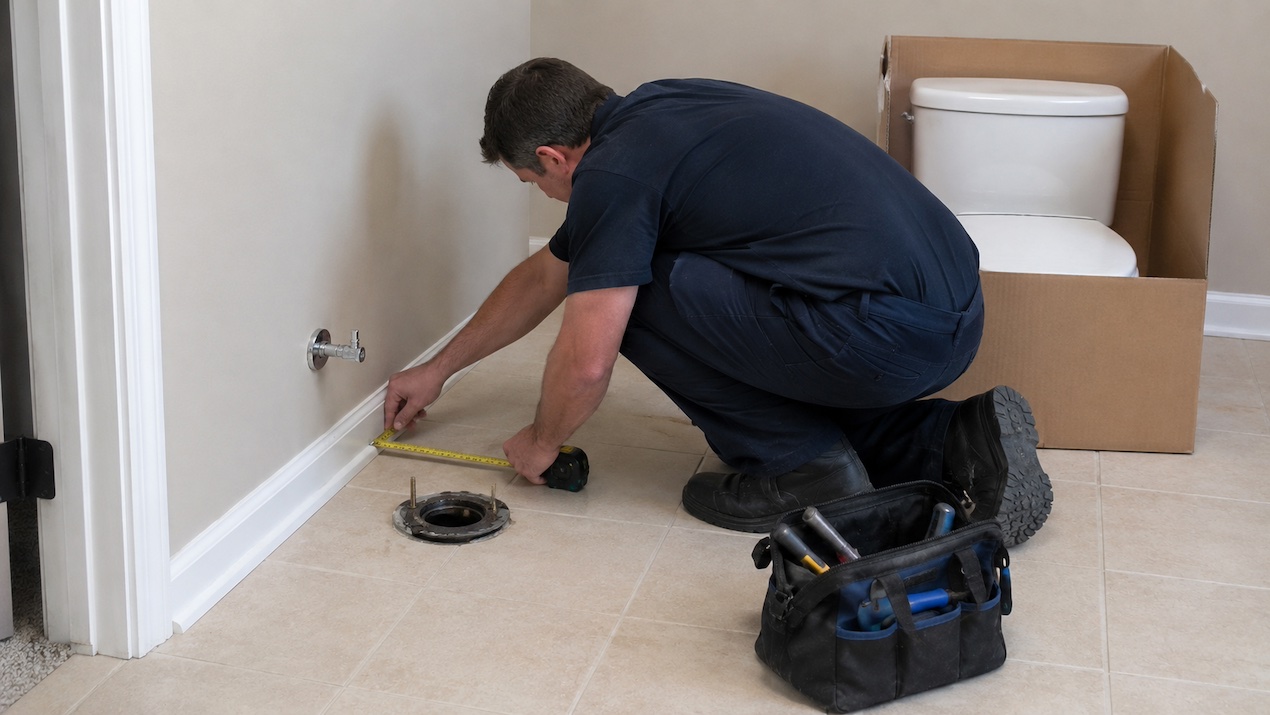 toilet installation