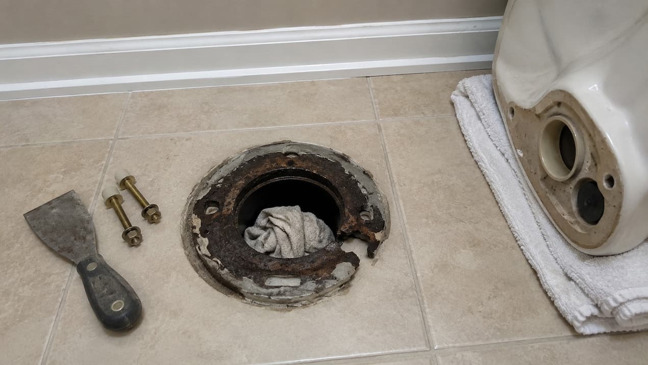 toilet replacement