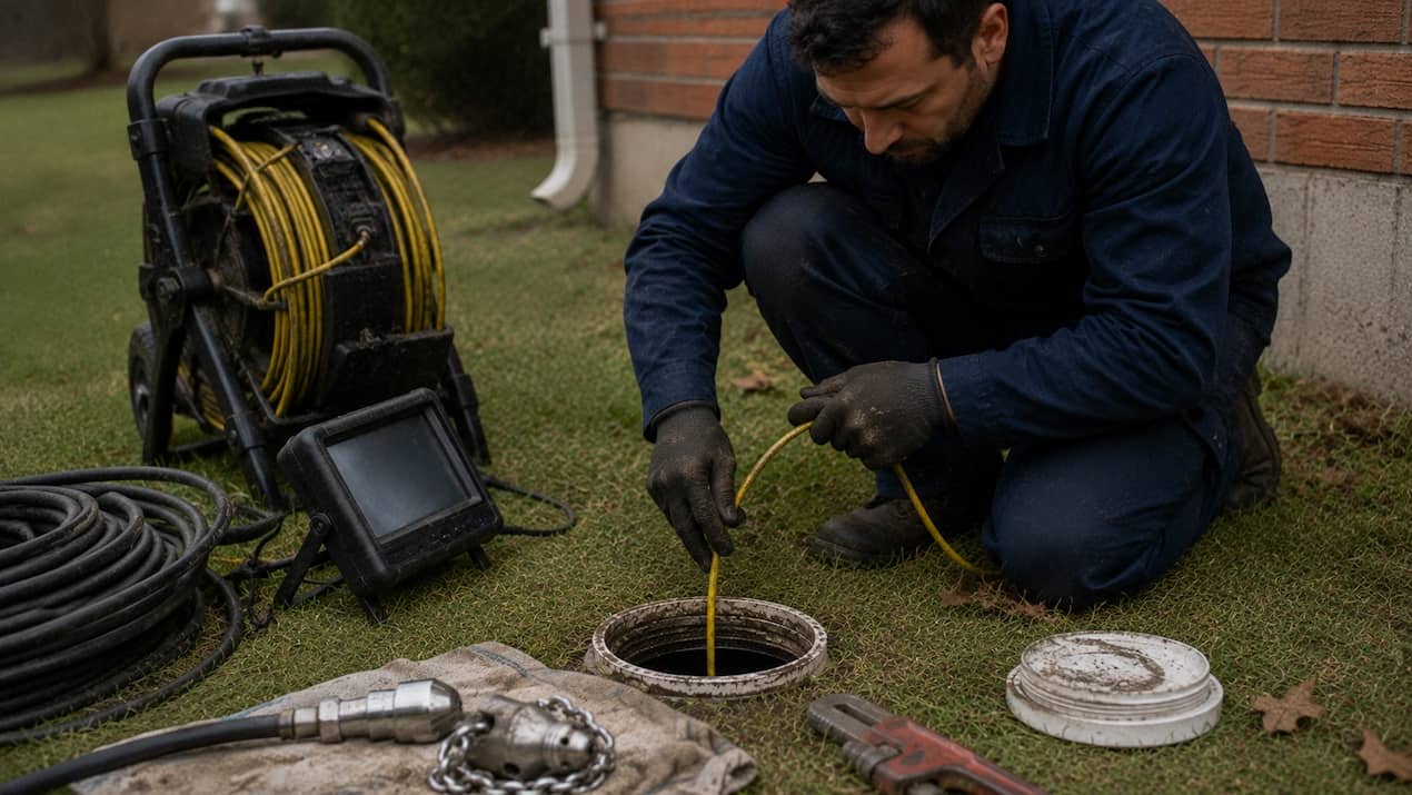 sewer camera inspection